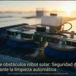 Sensores de obstáculos robot solar