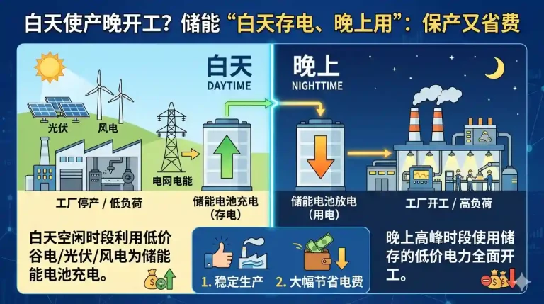 白天停产晚上开工