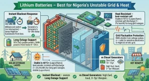 Are Lithium Batteries Best for Nigeria? Unstable Grid Performance