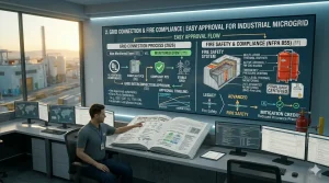 Grid Connection & Fire Compliance | Easy Approval for Industrial Microgrid