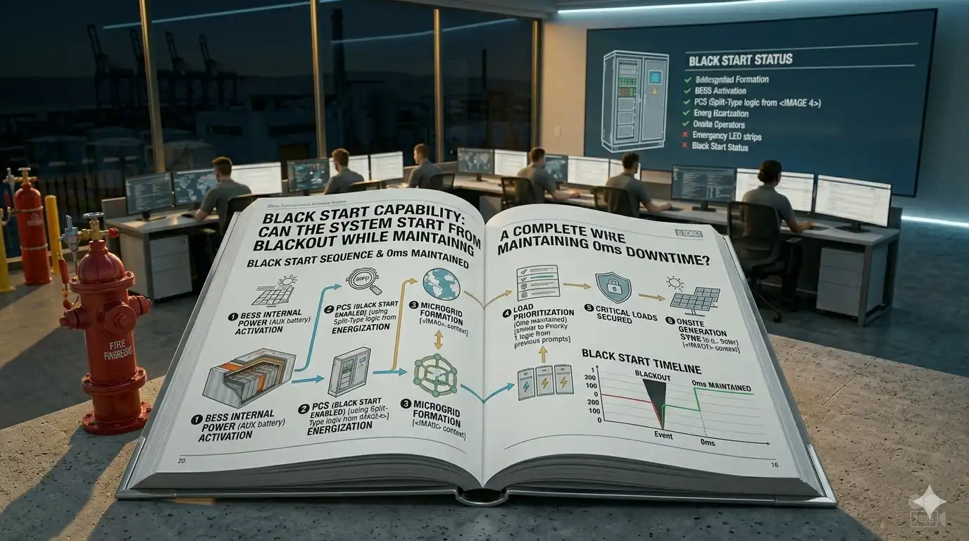 Industrial Power Black Start Capability | APEXUL 0ms Downtime
