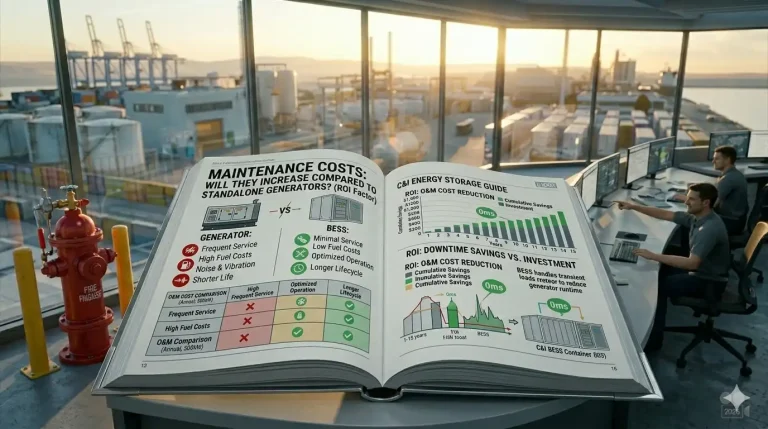 Industrial Power Maintenance Costs | APEXUL vs Standalone Generators