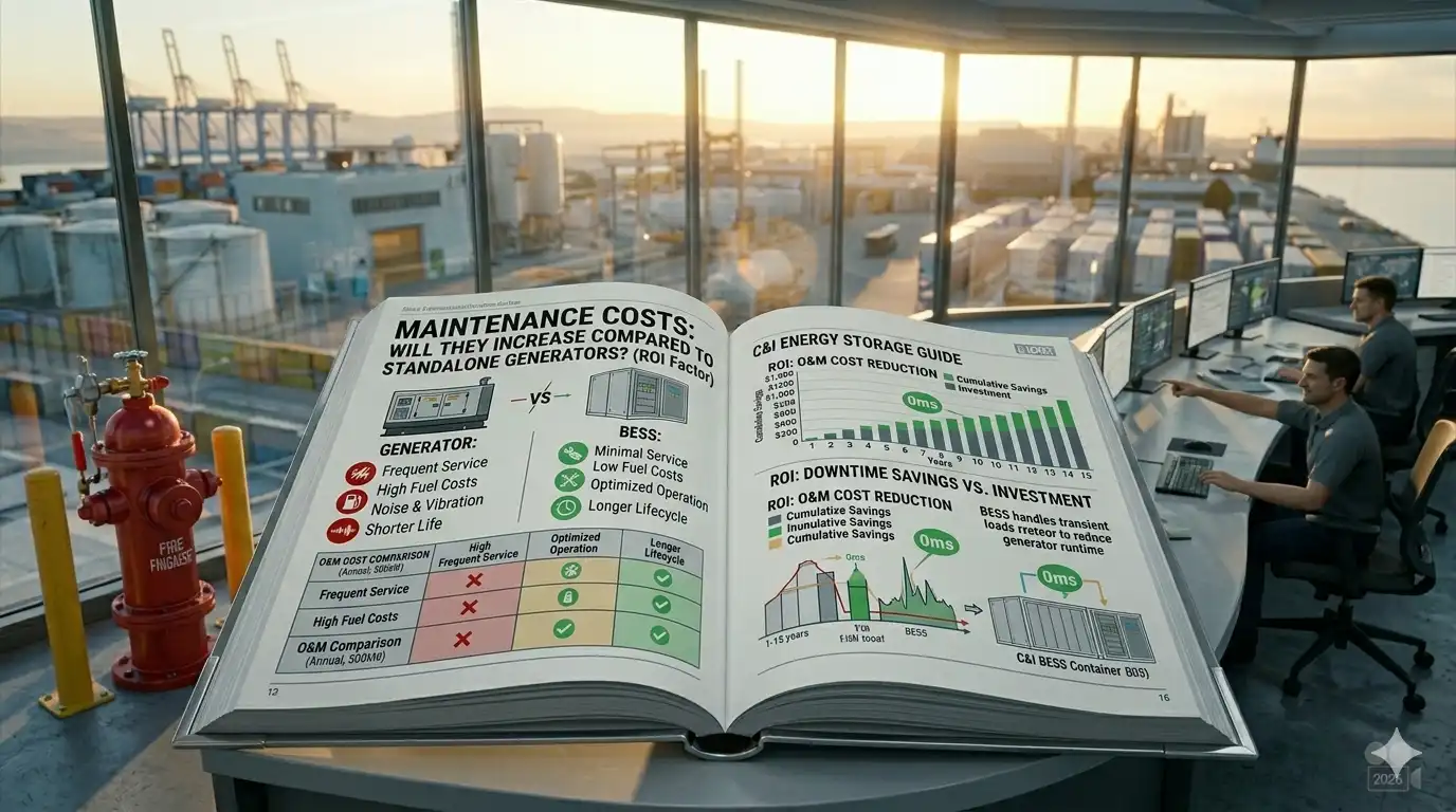 Industrial Power Maintenance Costs | APEXUL vs Standalone Generators