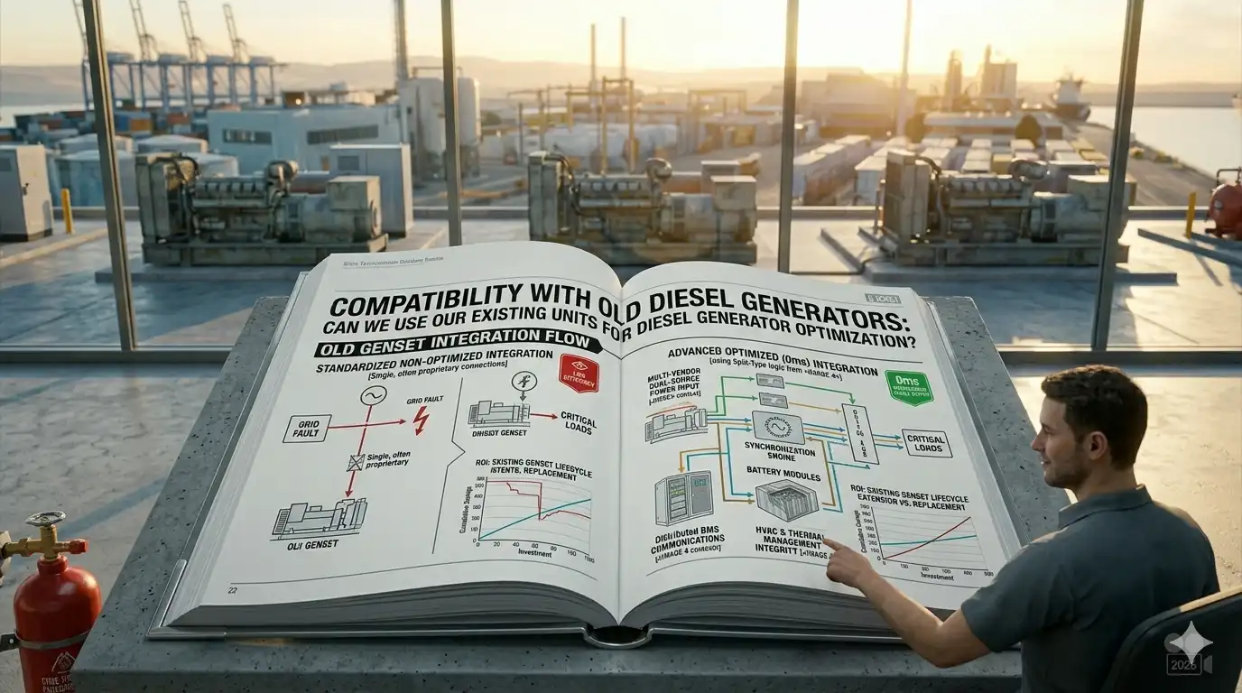 Old Diesel Generator Compatibility | APEXUL Microgrid Integration