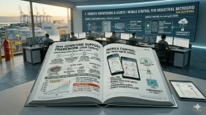 Remote Monitoring & Alerts | Mobile Control for Industrial Microgrid 0ms Downtime