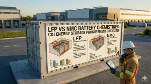 LFP vs NMC Battery Chemistries: C&I Energy Storage Procurement Guide 2026