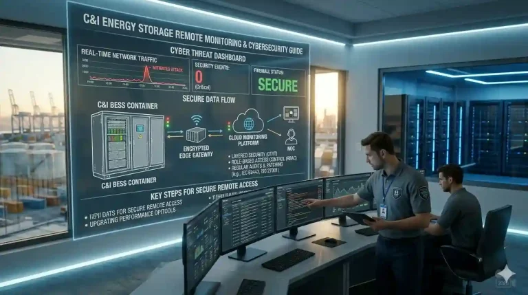 C&I Energy Storage Remote Monitoring & Cybersecurity Guide